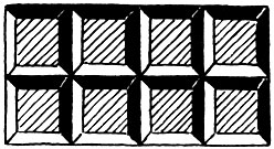 Рис. 83. Элементы трехгранно-выемчатой резьбы (квадрат)