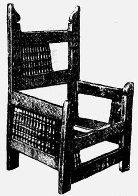 Рис. 157. Общий вид кресла из с. Корода