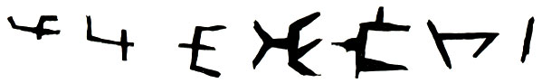 97. Такие знаки в древней Руси заменяли подписи. Они вырезаны на берде - детали ткацкого стана